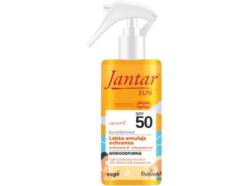 FARMONA JANTAR SUN Ultralekka emulsja SPF50, SPF 50, 150 ml