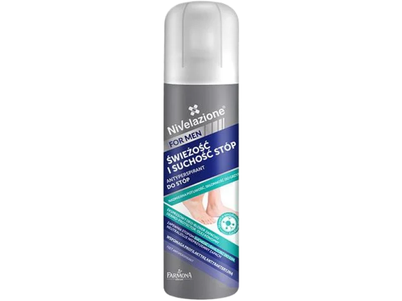 FARMONA NIVELAZIONE FOR MEN antyperspirant do stóp, spray, 180 ml