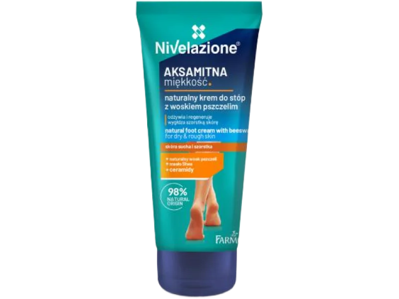 FARMONA NIVELAZIONE Naturalny krem do stóp z woskiem pszczelim, 75 ml
