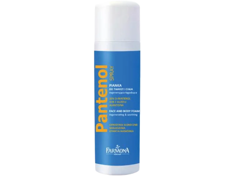FARMONA Pantenol Pianka do twarzy i ciała regenerująco-łagodząca, 150 ml