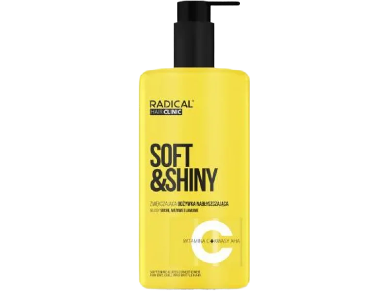 Farmona Radical Hair Clinic Soft&Shiny Zmiękczająca odżywka nabłyszczająca, 260 ml