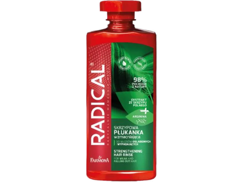 FARMONA RADICAL Skrzypowa płukanka wzmacniająca do włosów, płyn, 400 ml