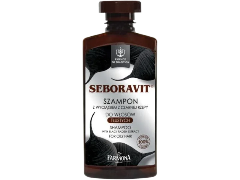 FARMONA SEBORAVIT Szampon z wyciągiem z czarnej rzepy, 330 ml