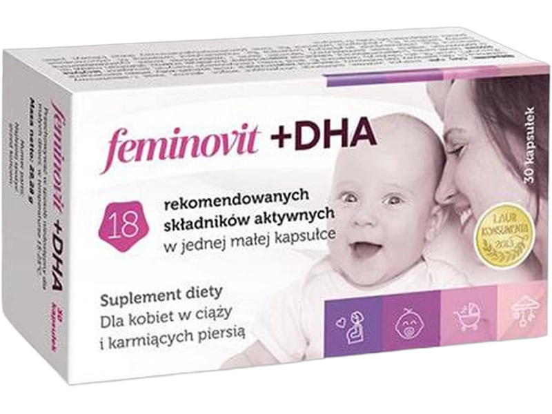 Feminovit + DHA, kapsułki, 30 kaps.