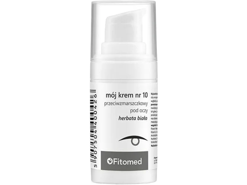 FITOMED Mój krem nr 10, przeciwzmarszczkowy krem pod oczy, 15 g