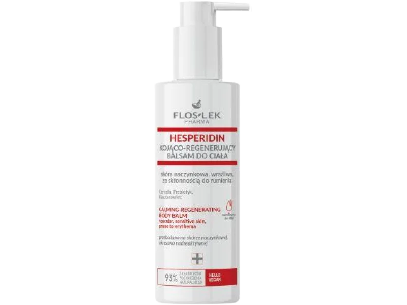 FLOS LEK HESPERIDIN kojąco-regenerujący balsam do ciała, 175 ml