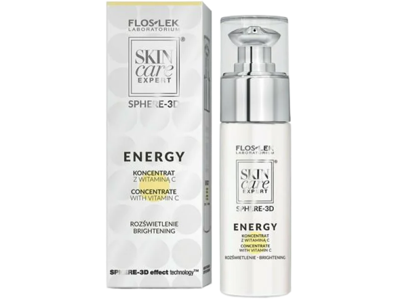 Flos-Lek Skin Care Expert Sphere-3D Energy koncentrat z witaminą C, serum, 30 ml
