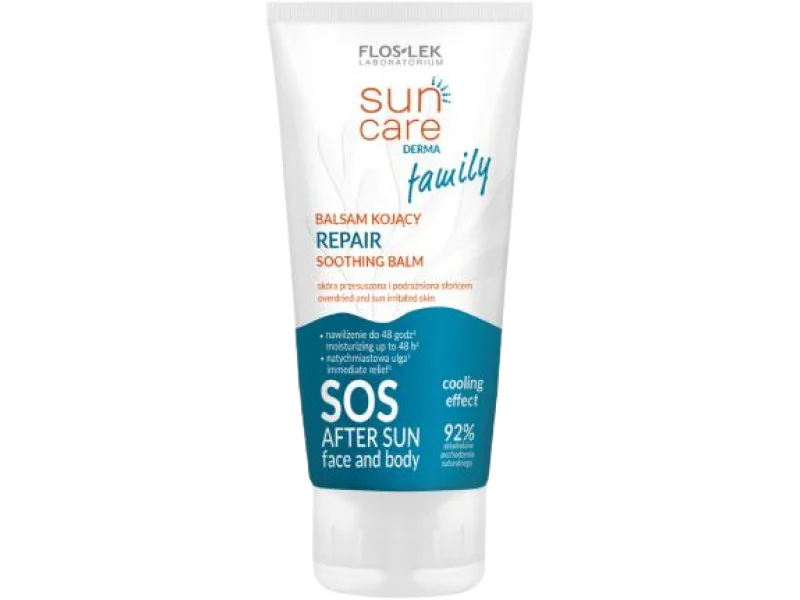 FLOS-LEK Sun Care Derma Family Balsam kojący REPAIR SOS, 125 ml