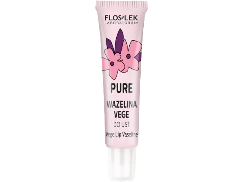 Flos-Lek Vege wazelina do ust Pure, balsam, 10 g