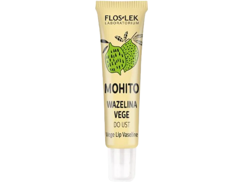 Flos-Lek Vege Wazelina do ust, smak mohito, balsam, 10 g