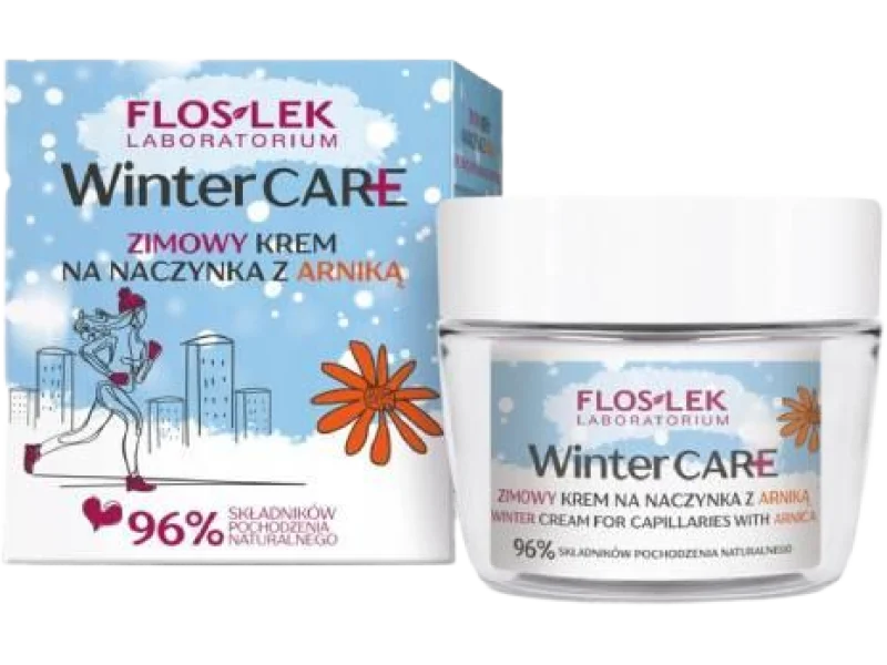 FLOS-LEK WINTER CARE Zimowy krem na naczynka z arniką, 50 ml