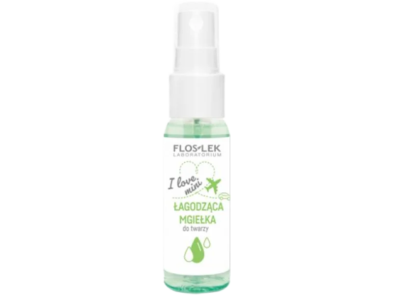 FLOSLEK I love mini łagodząca mgiełka do twarzy, 30 ml