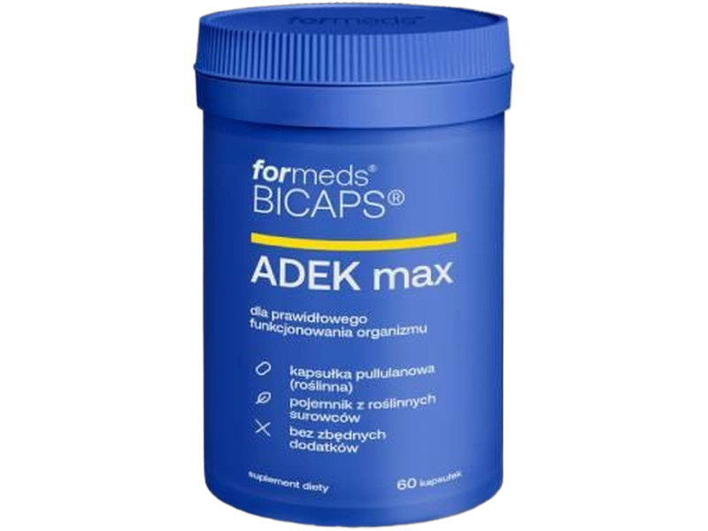 ForMeds Bicaps ADEK Max, kapsułki, 60 kaps.