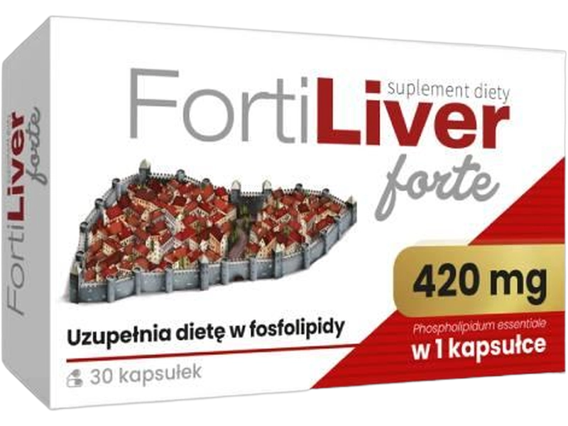 Fortiliver Forte, kapsułki, 30 kaps.