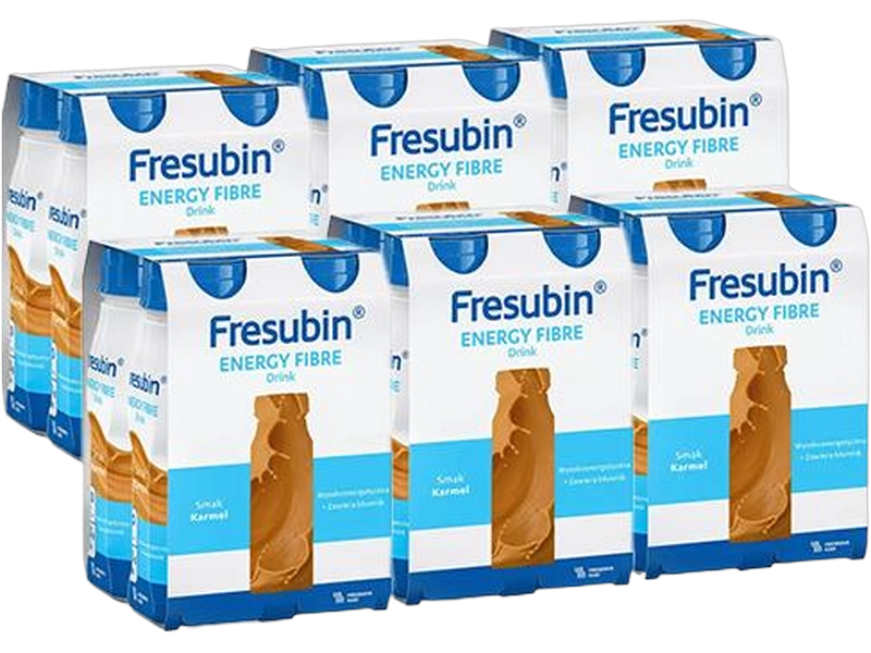 Fresubin Energy fibre drink, smak karmelowy, płyn, 4 x 200 ml