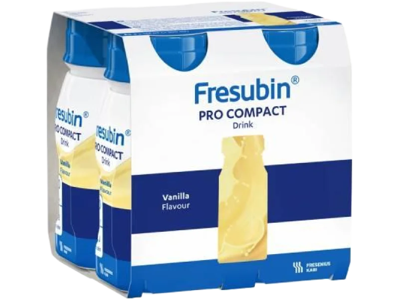 Fresubin Pro Compact Drink Smak Morela-Brzoskwinia, płyn, 4 x 125 ml