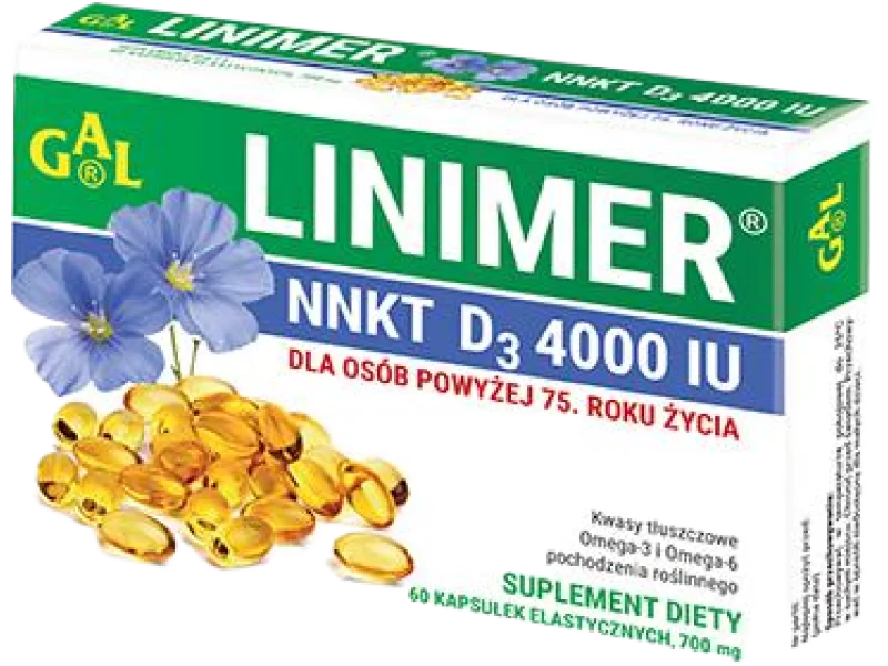 Gal Linimer NNKT D3, kapsułki, 60 kaps.