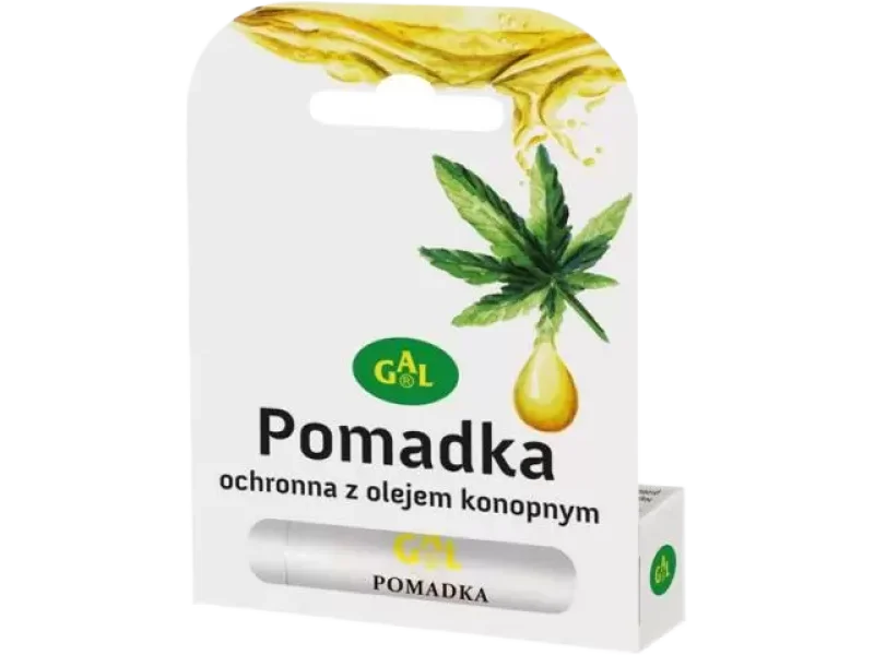 GAL Pomadka ochronna z olejem konopnym, 4,3 g