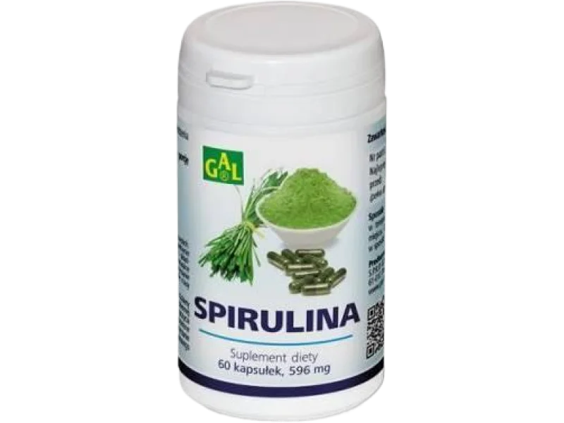 Gal Spirulina, kapsułki, 60 kaps.