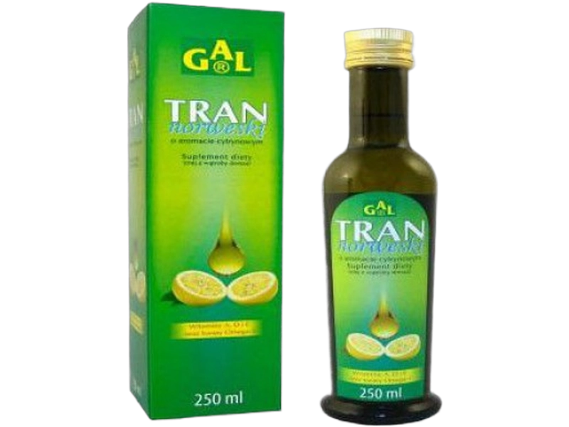 Gal Tran norweski, aromat cytrynowy, płyn, 250 ml