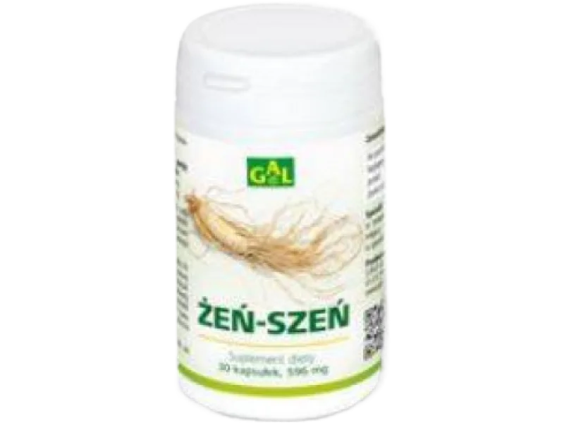 GAL Żeń-szeń odporność pamięć koncentracja, kapsułki, 500 mg, 30 kaps.