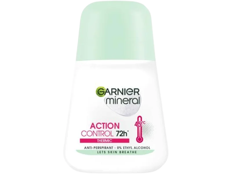 GARNIER Mineral Action Control 72h Thermic Antyperspirant, roll-on, 50 ml