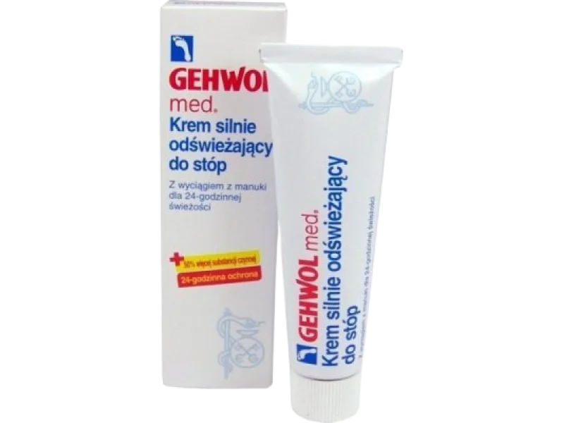 GEHWOL Krem silnie odświeżający do stóp, 75 ml