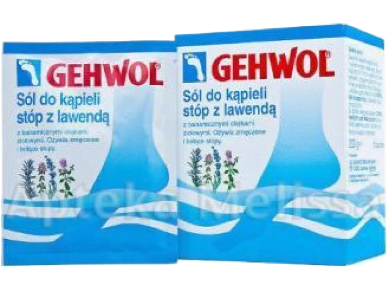 GEHWOL Sól do kąpieli stóp z lawendą, 200 g