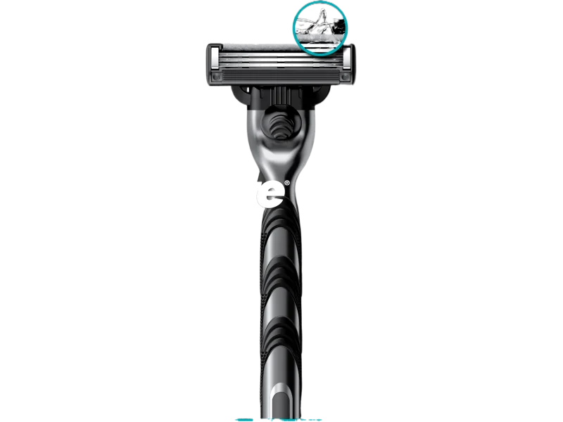 Gillette Mach3 Charcoal, maszynka do golenia, 5 szt.