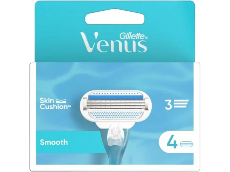 Gillette Venus 3, wymienne wkłady, 4 szt.