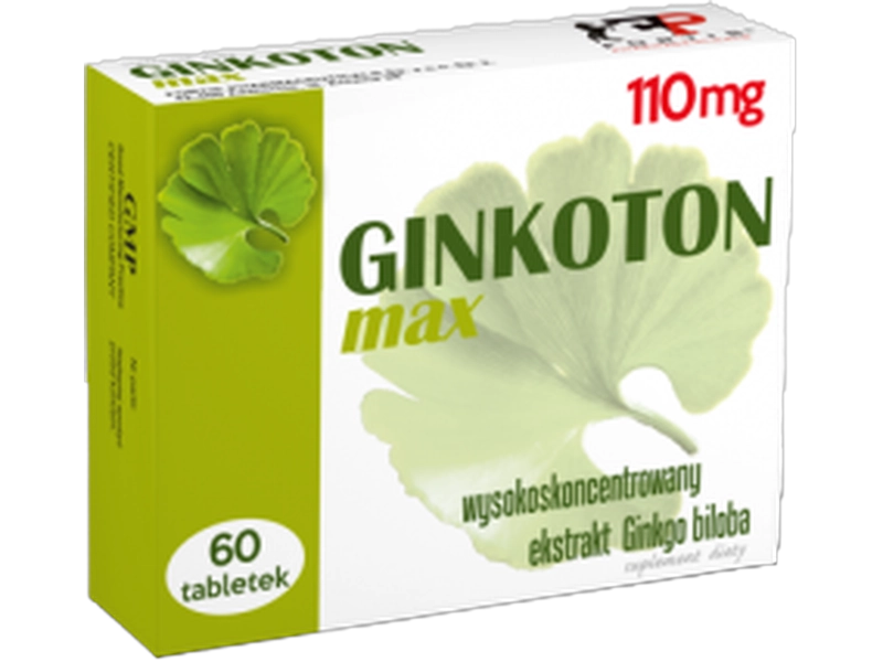 Ginkoton Max, tabletki, 110 mg, 60 tabl.