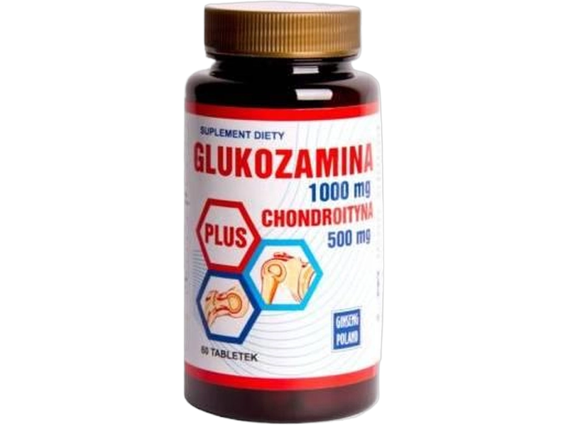 Ginseng glukozamina + chondroityna, tabletki, 60 tabl.