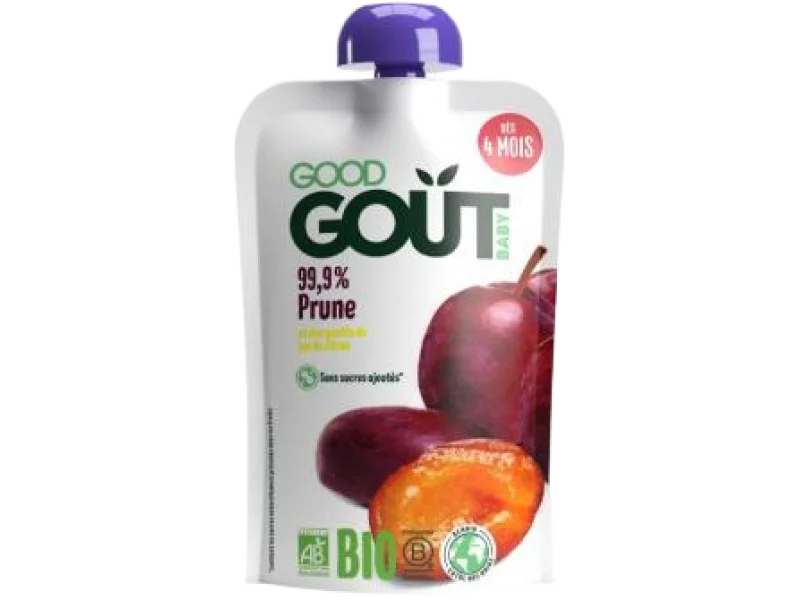 Good Gout BIO Śliwka, puree, 120 g