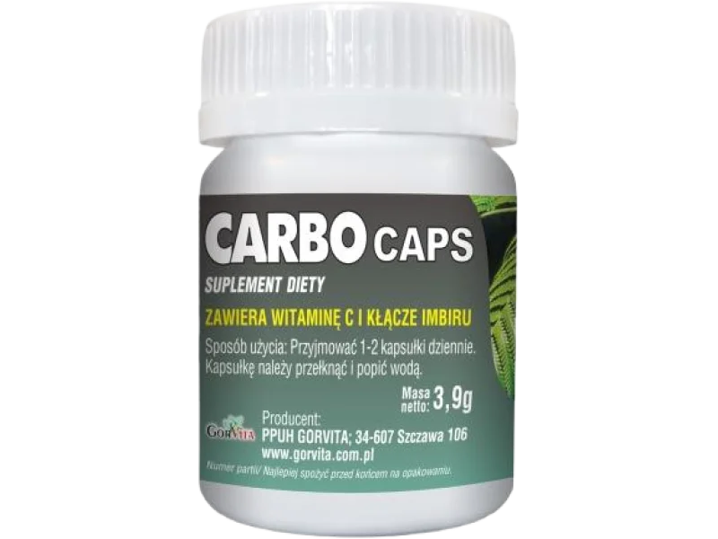 GORVITA Carbocaps, kapsułki, 30 kaps.