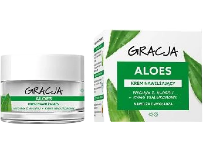 Gracja Aloes krem nawilżający, 50 ml