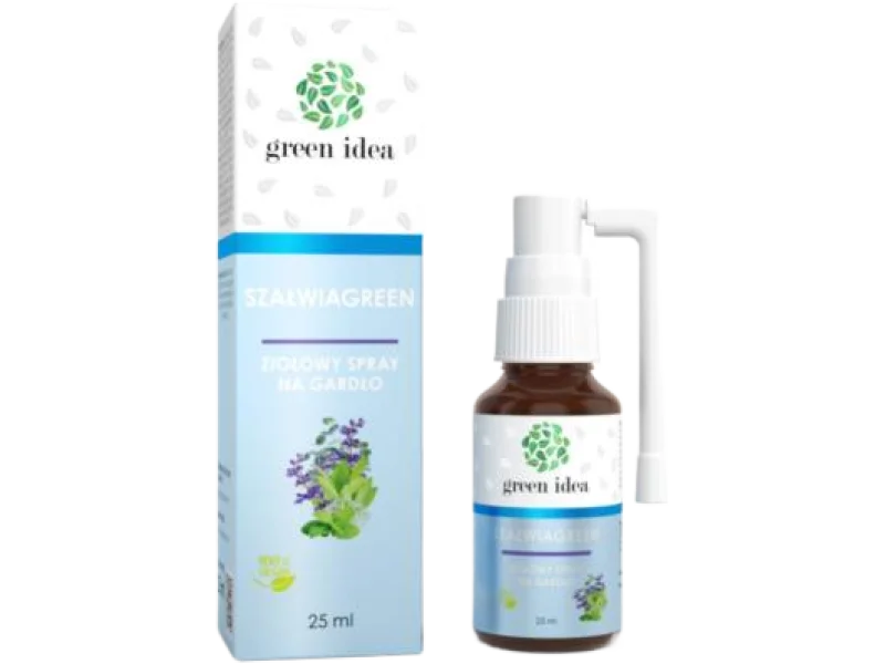 Green Idea Szałwiagreen, spray, 25 ml