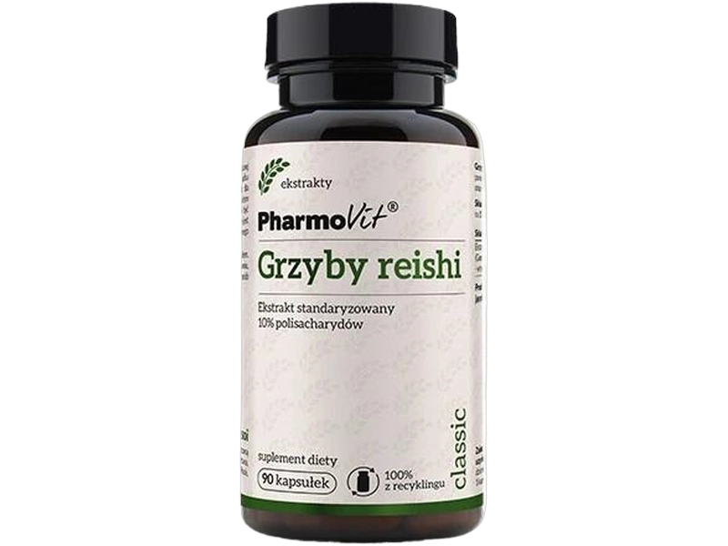 Pharmovit Grzyby Reishi, kapsułki, 90 kaps.