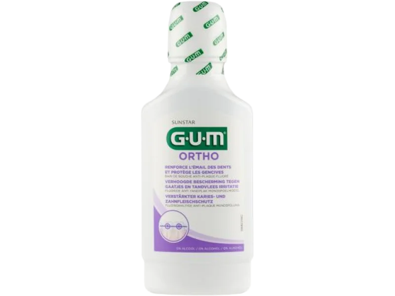 Sunstar GUM Ortho Płukanka, płyn, 300 ml