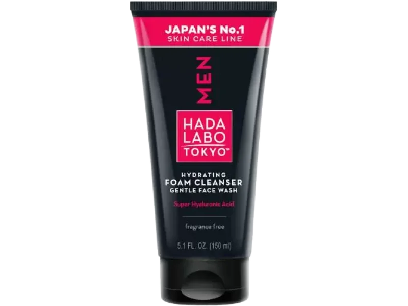 Hada Labo Tokyo Men krem-pianka oczyszczająca do mycia twarzy dla mężczyzn, 150 ml