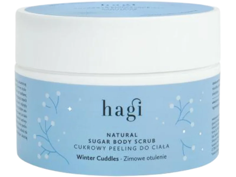 HAGI Cukrowy peeling do ciała Zimowe otulenie, 200 ml