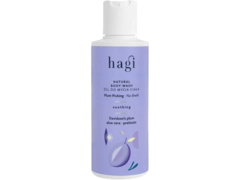HAGI łagodzący żel do mycia ciała Na Śliwki, 150 ml