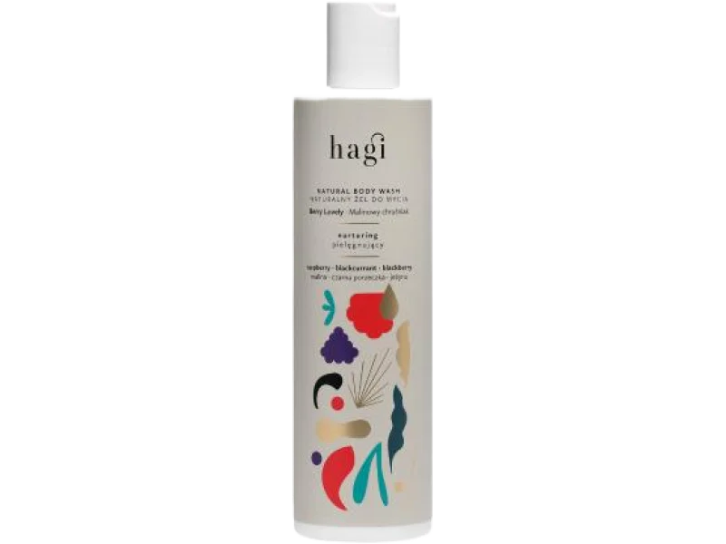 HAGI Naturalny żel do mycia MALINOWY CHRUŚNIAK, 300 ml