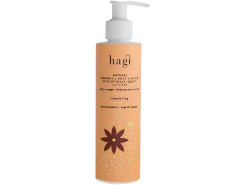 HAGI Probiotyczny jogurt do ciała Korzenna Pomarańcza, 200 ml