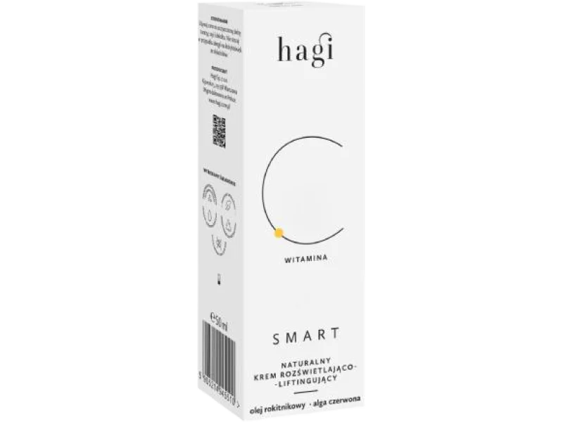 HAGI Smart C Naturalny krem rozświetlająco-liftingujący, 50 ml