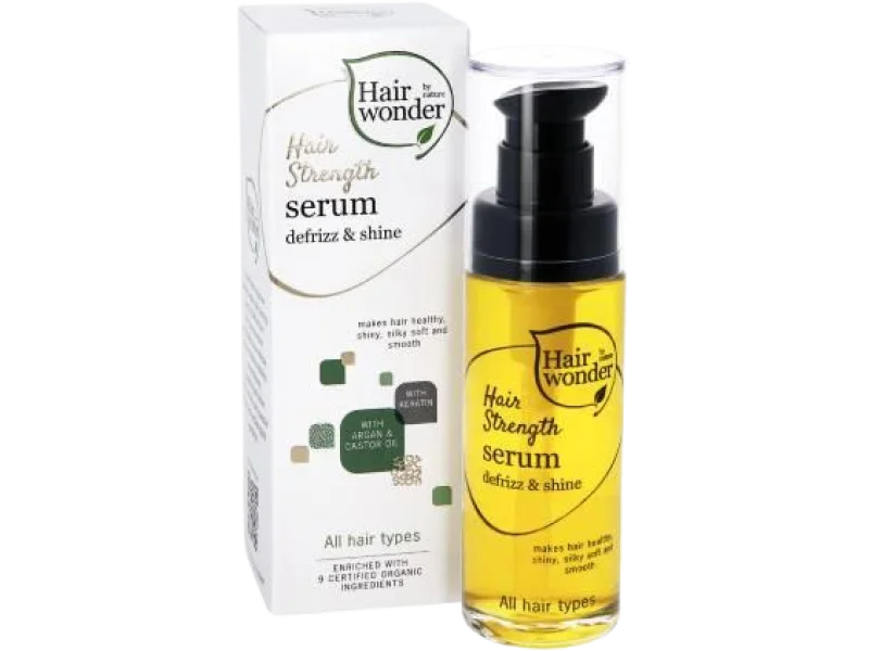 Hairwonder Hair strength Defrizz & Shine Serum wzmacniające włosy, 30 ml