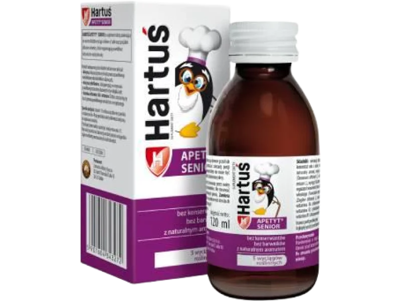 Hartuś Apetyt Senior, syrop, 120 ml