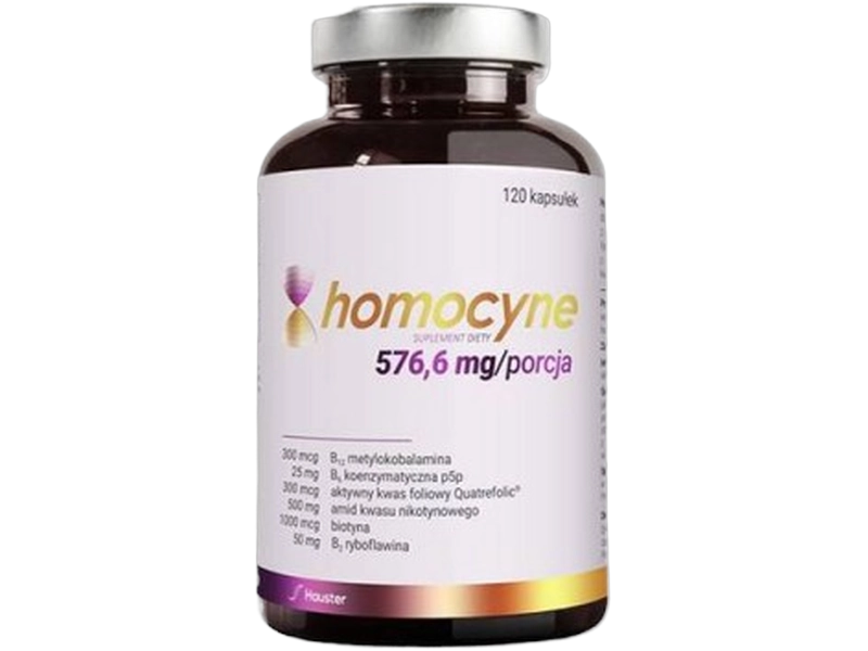 Hauster Homocyne B-complex, kapsułki, 120 kaps.
