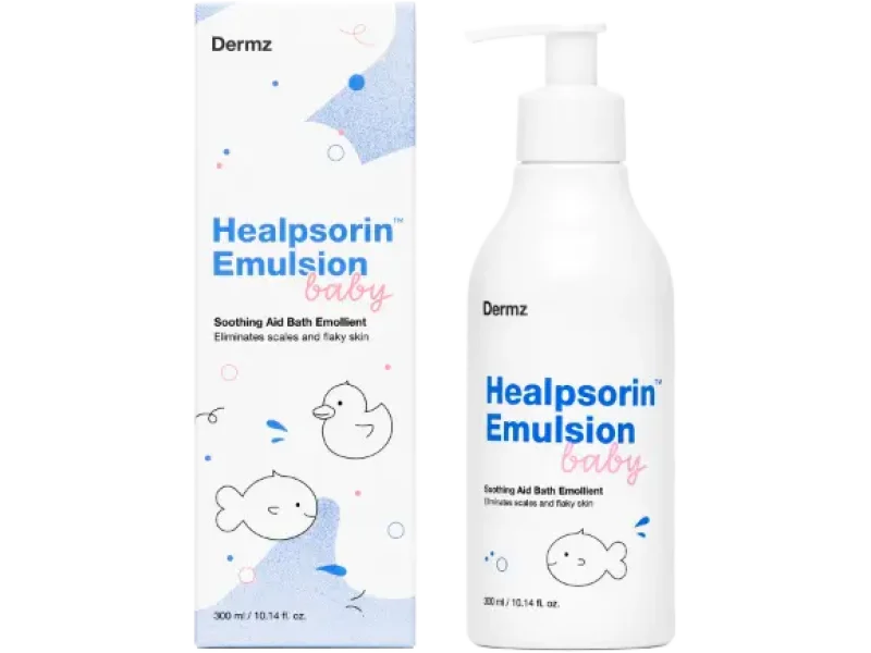 Healpsorin Baby zmiękczająca na ciemieniuchę, emulsja, 300 ml