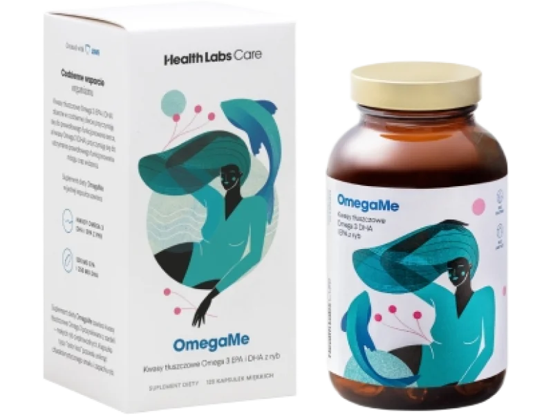 Health Labs Care OmegaMe, kapsułki miękkie, 120 kaps.