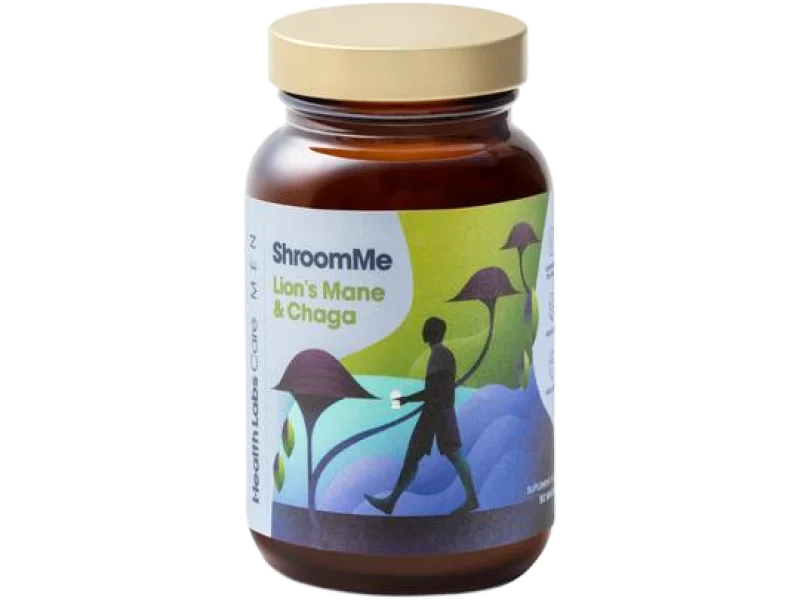 Health Labs Men ShroomMe Lion’s Mane & Chaga, proszek, 90 miarek